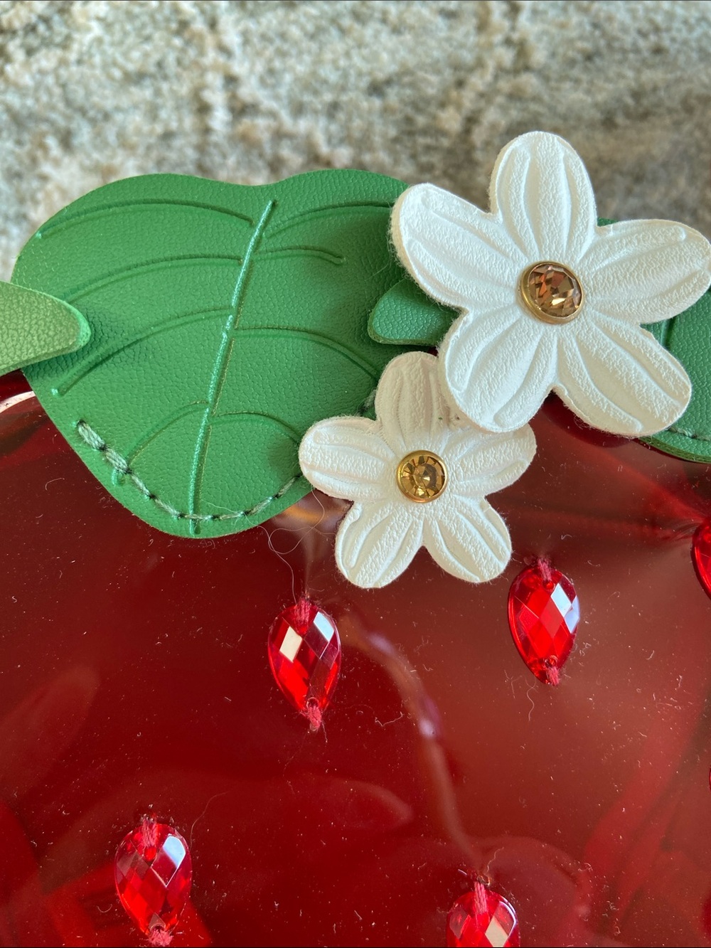 Red Strawberry Crossbody Bag Bath & Body Works - Picture 10 of 10